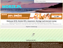 Tablet Screenshot of morze.pl